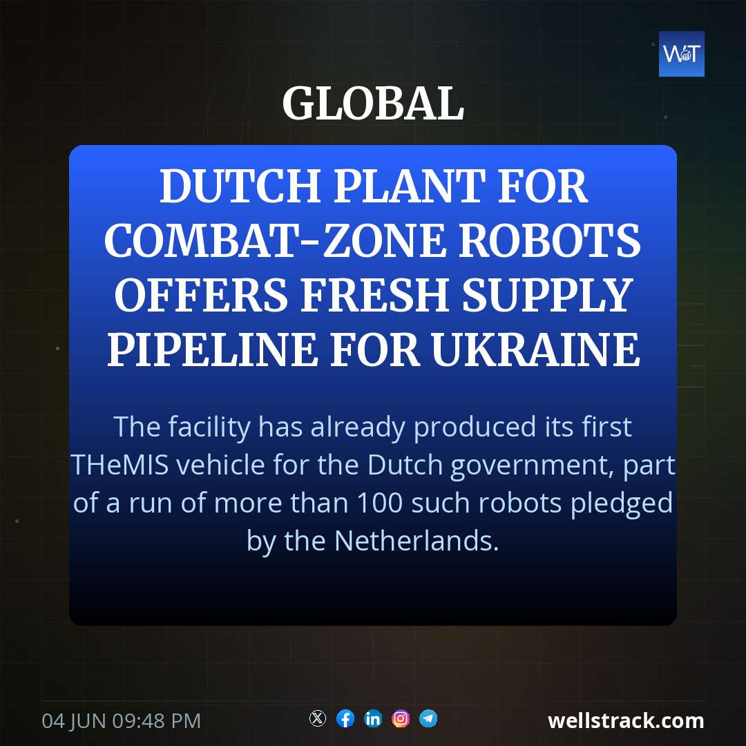 Dutch plant for combat-zone robots offers fresh supply pipeline for Ukraine