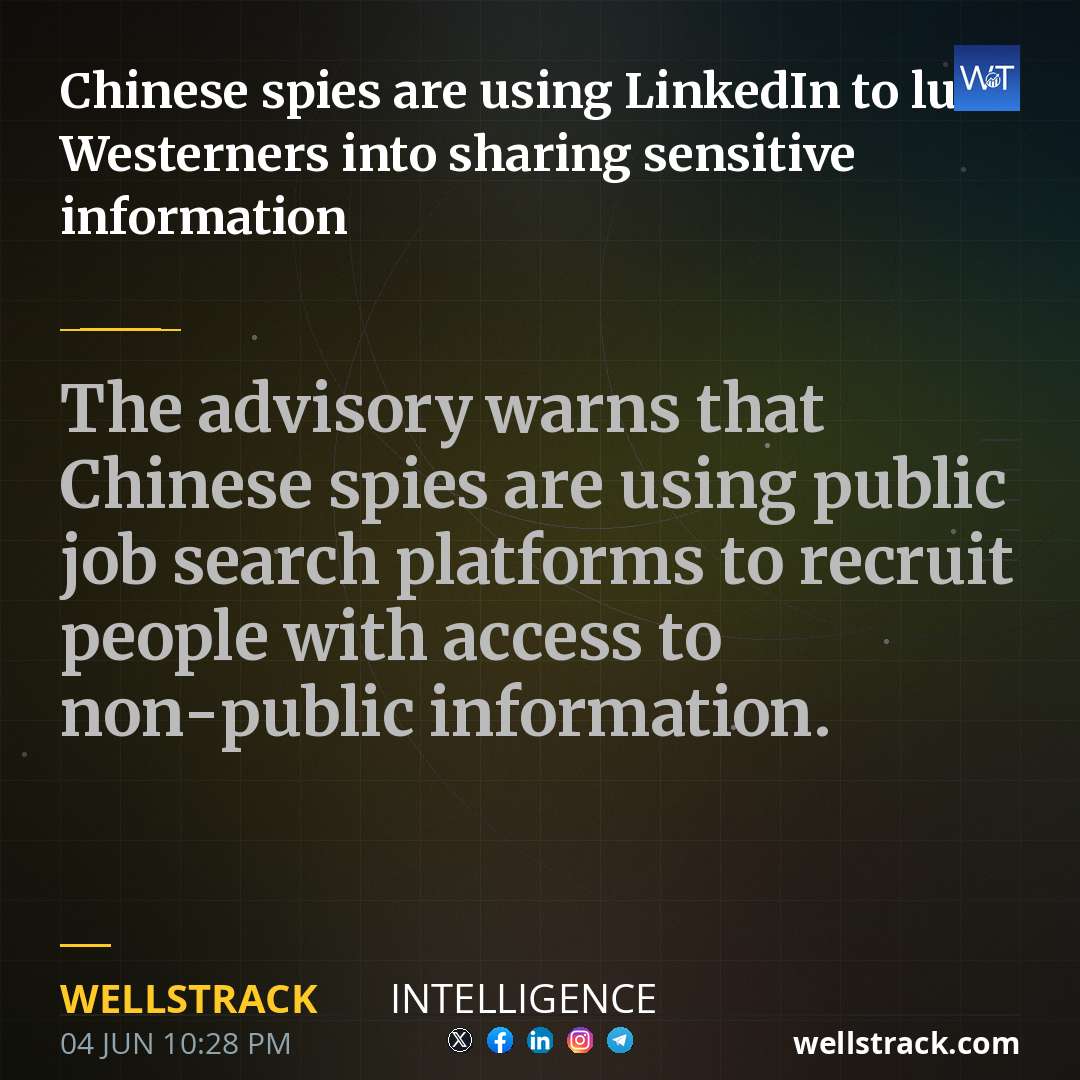 Chinese spies are using LinkedIn to lure Westerners into sharing sensitive information