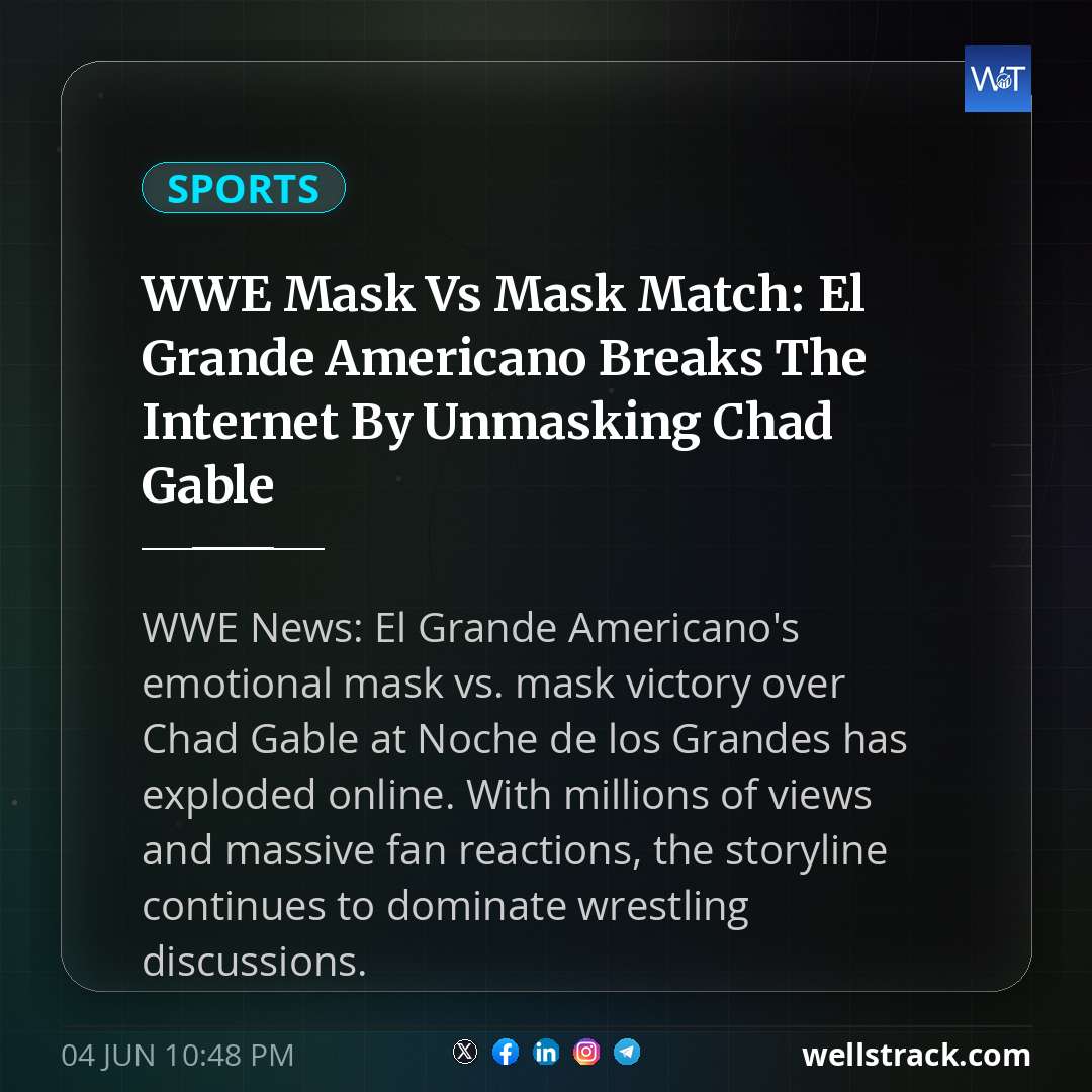 WWE Mask Vs Mask Match: El Grande Americano Breaks The Internet By Unmasking Chad Gable