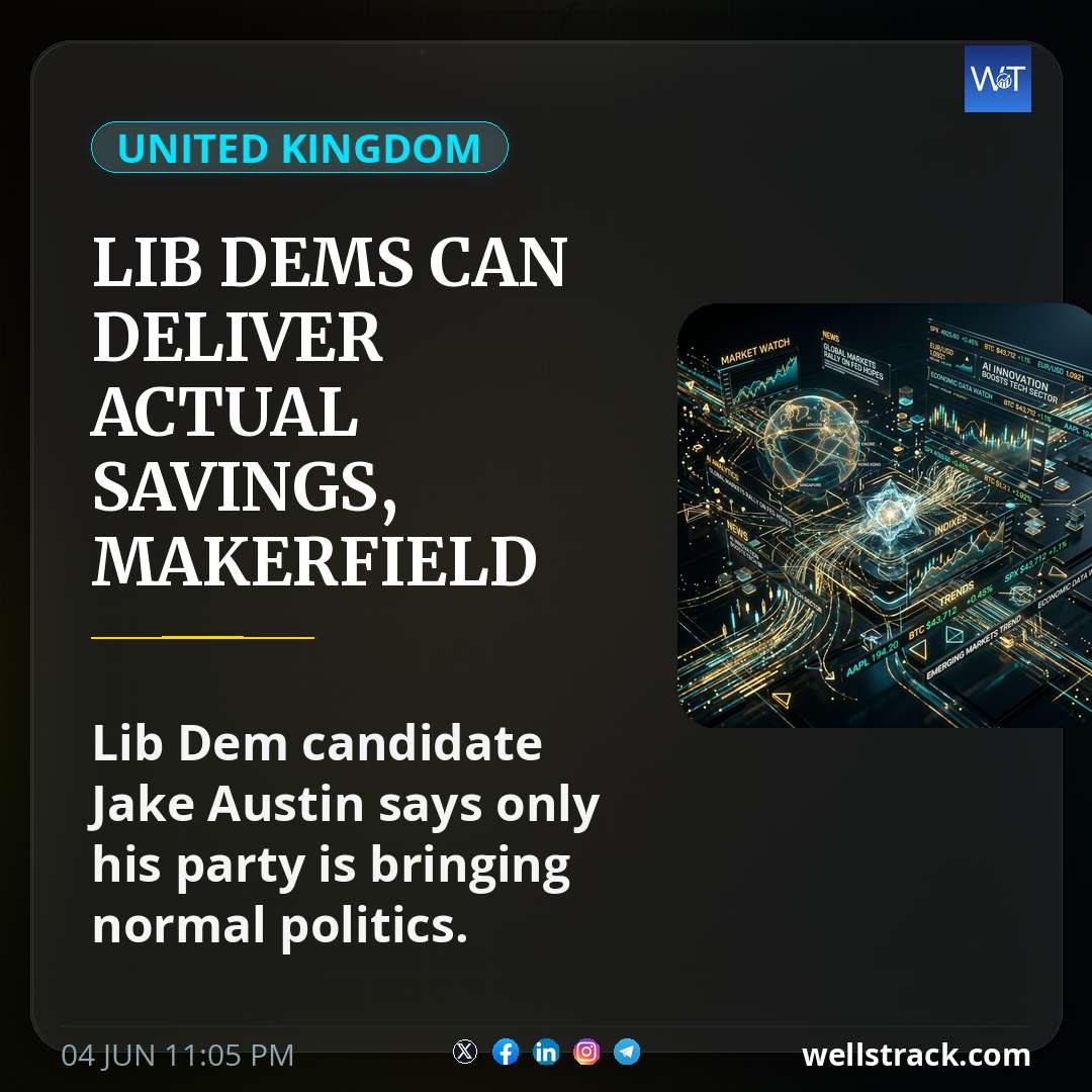Lib Dems can deliver actual savings, Makerfield candidate says