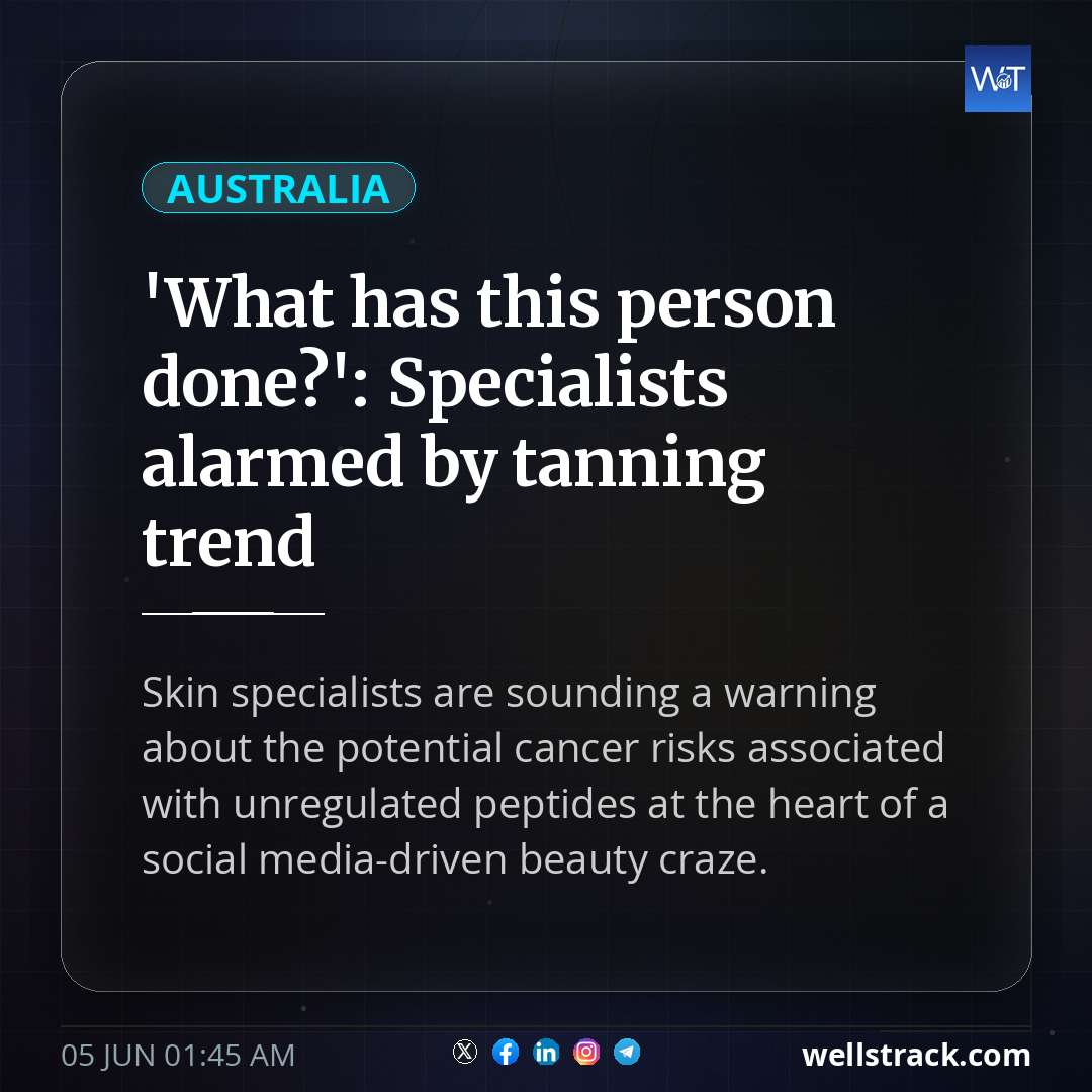 'What has this person done?': Specialists alarmed by tanning trend — WellsTrack