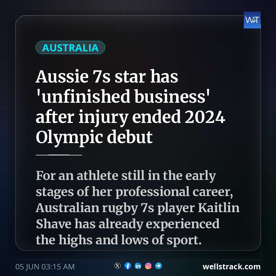 Aussie 7s star has 'unfinished business' after injury ended 2024 Olympic debut