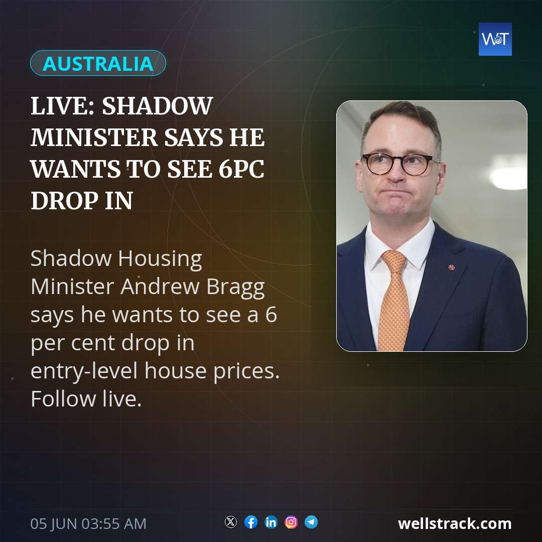 Live: Shadow minister says he wants to see 6pc drop in entry-level house prices