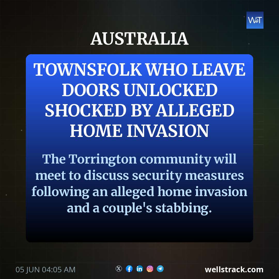 Townsfolk who leave doors unlocked shocked by alleged home invasion