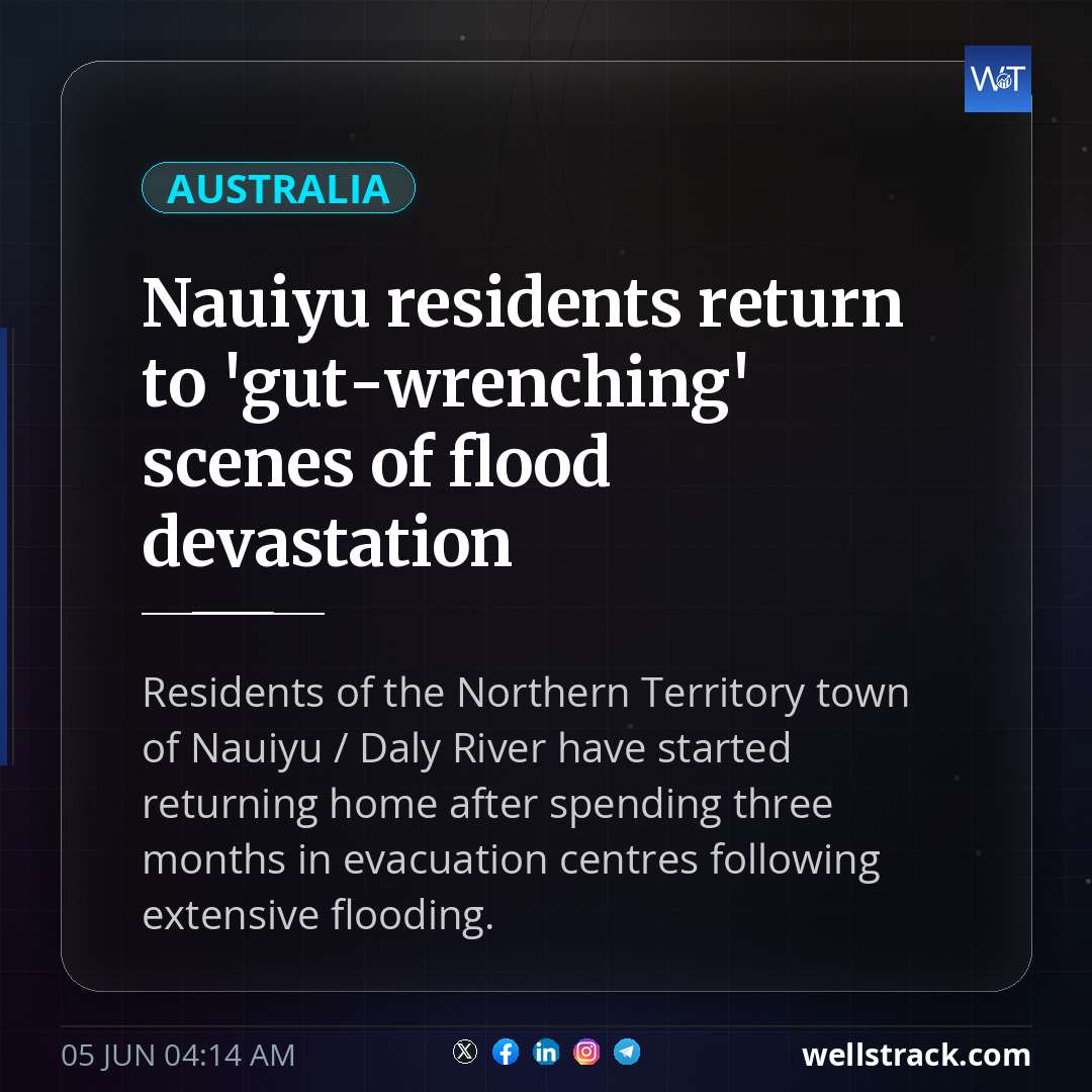 Nauiyu residents return to 'gut-wrenching' scenes of flood devastation