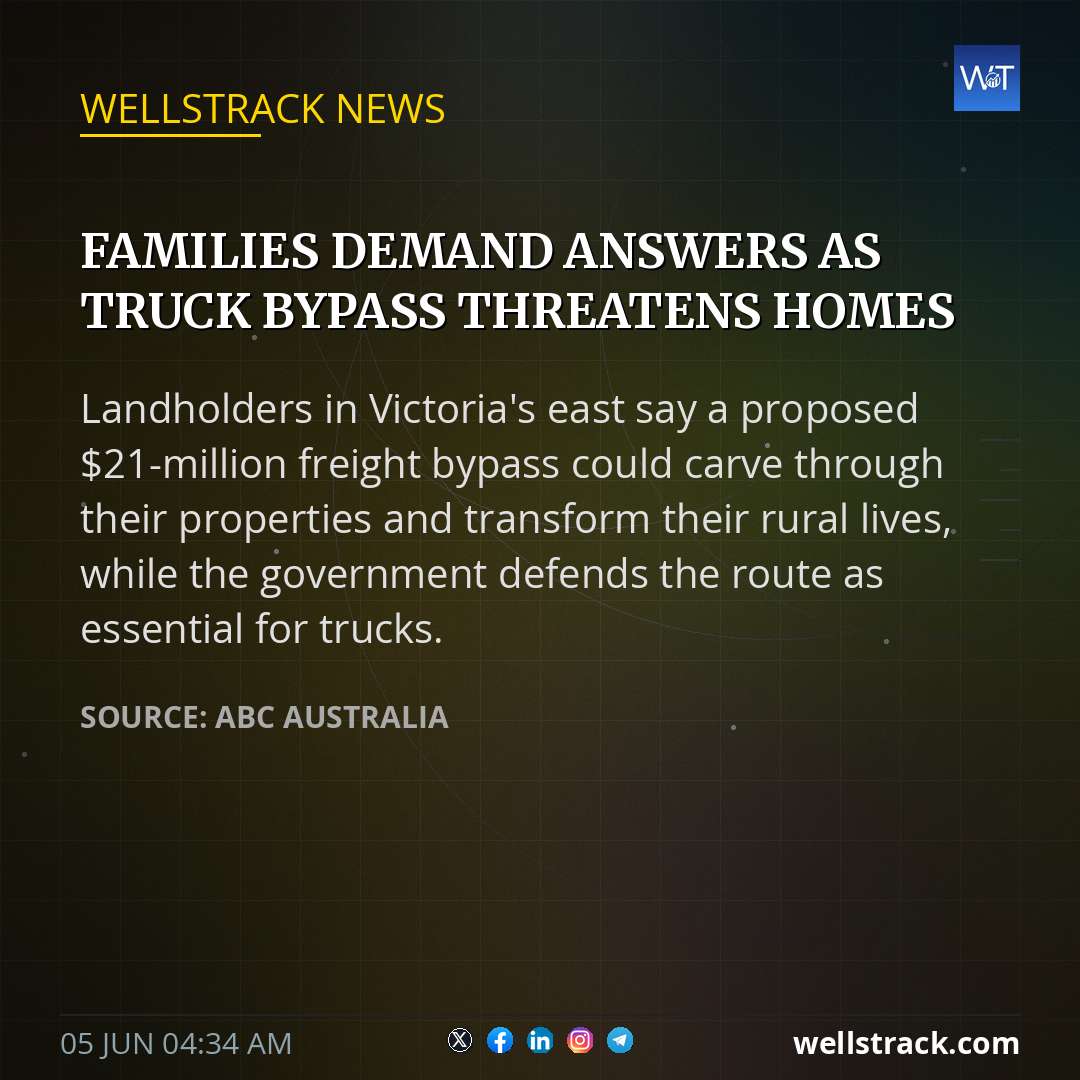 Families demand answers as truck bypass threatens homes