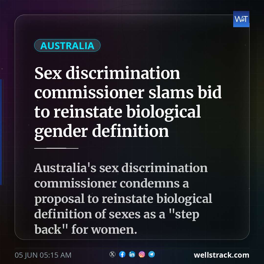 Sex discrimination commissioner slams bid to reinstate biological gender definition