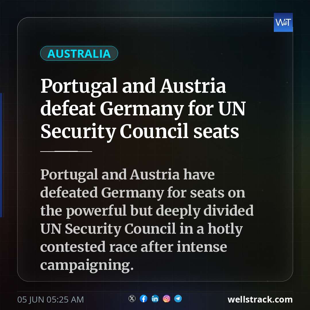 Portugal and Austria defeat Germany for UN Security Council seats