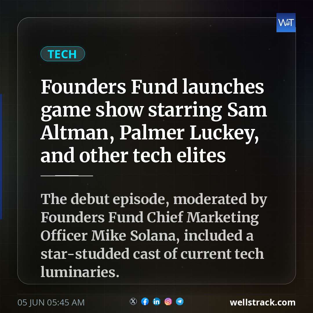 Founders Fund launches game show starring Sam Altman, Palmer Luckey, and other tech elites