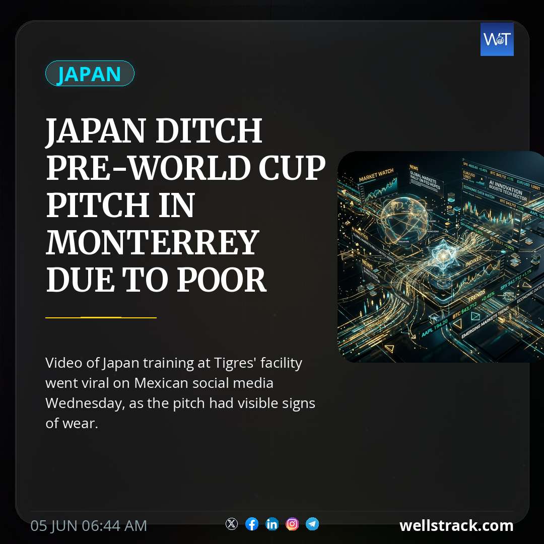 Japan ditch pre-World Cup pitch in Monterrey due to poor conditions