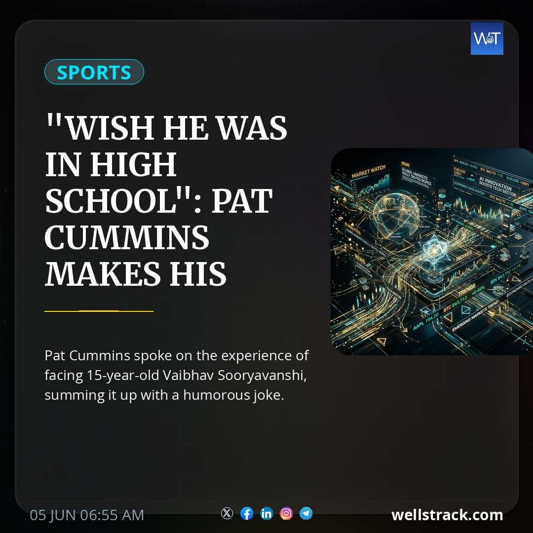 "Wish He Was In High School": Pat Cummins Makes His True Feelings For Vaibhav Sooryavanshi Known