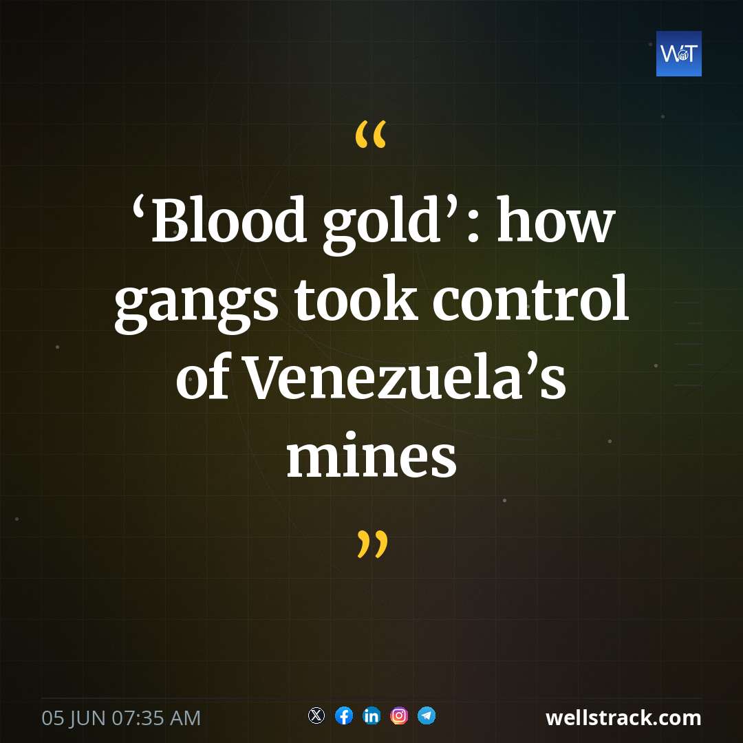 ‘Blood gold’: how gangs took control of Venezuela’s mines