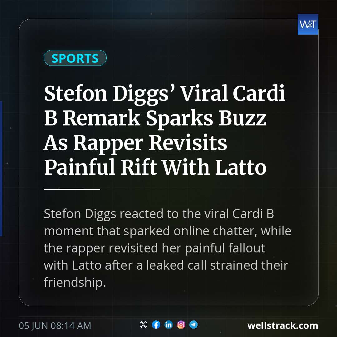 Stefon Diggs’ Viral Cardi B Remark Sparks Buzz As Rapper Revisits Painful Rift With Latto
