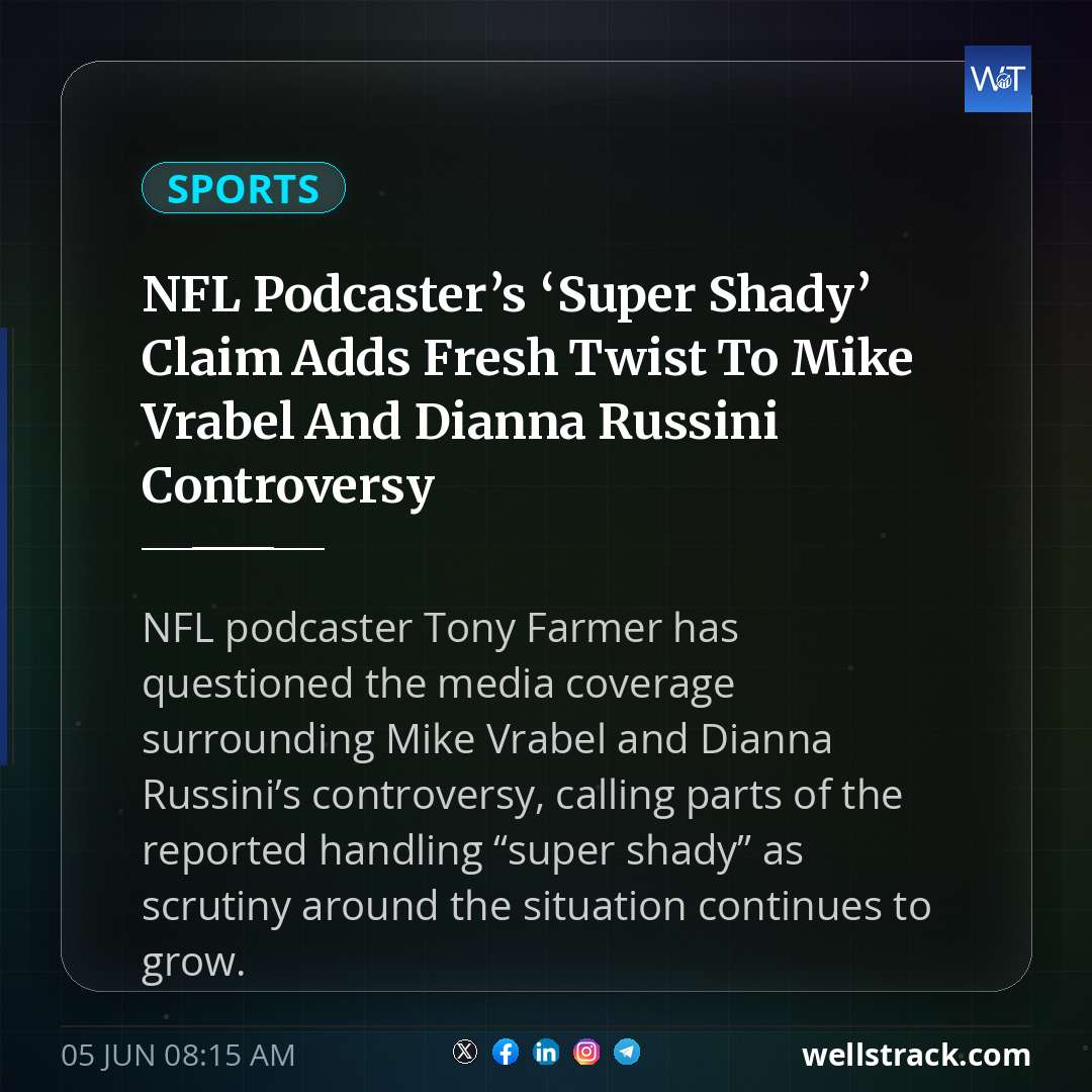 NFL Podcaster’s ‘Super Shady’ Claim Adds Fresh Twist To Mike Vrabel And Dianna Russini Controversy