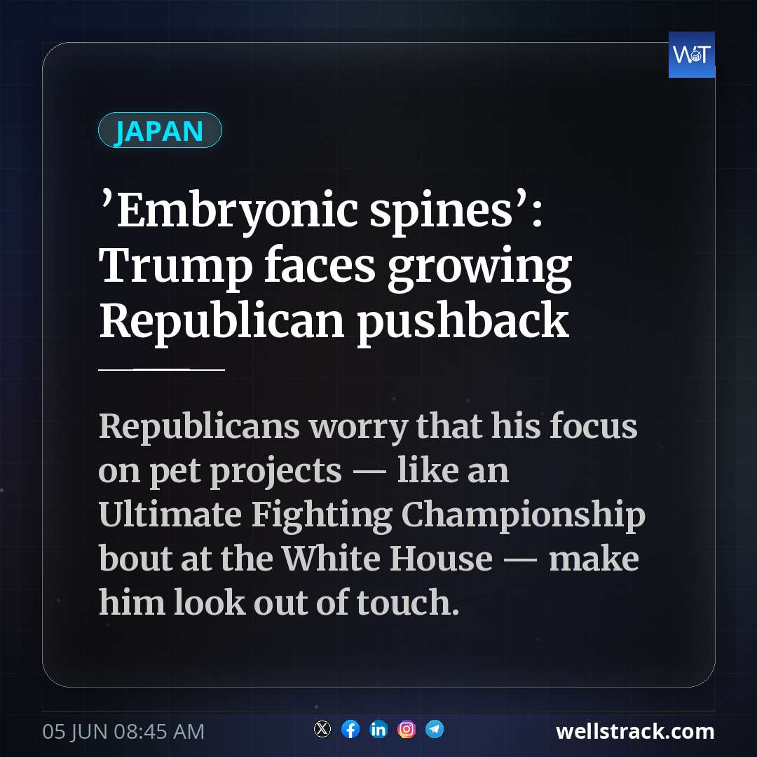 ’Embryonic spines’: Trump faces growing Republican pushback