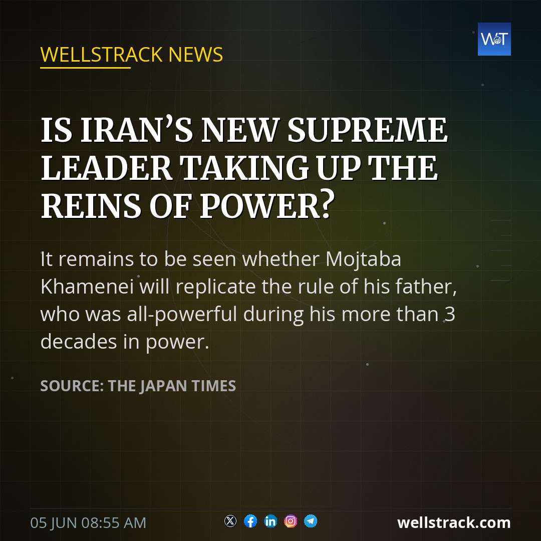 Is Iran’s new supreme leader taking up the reins of power?