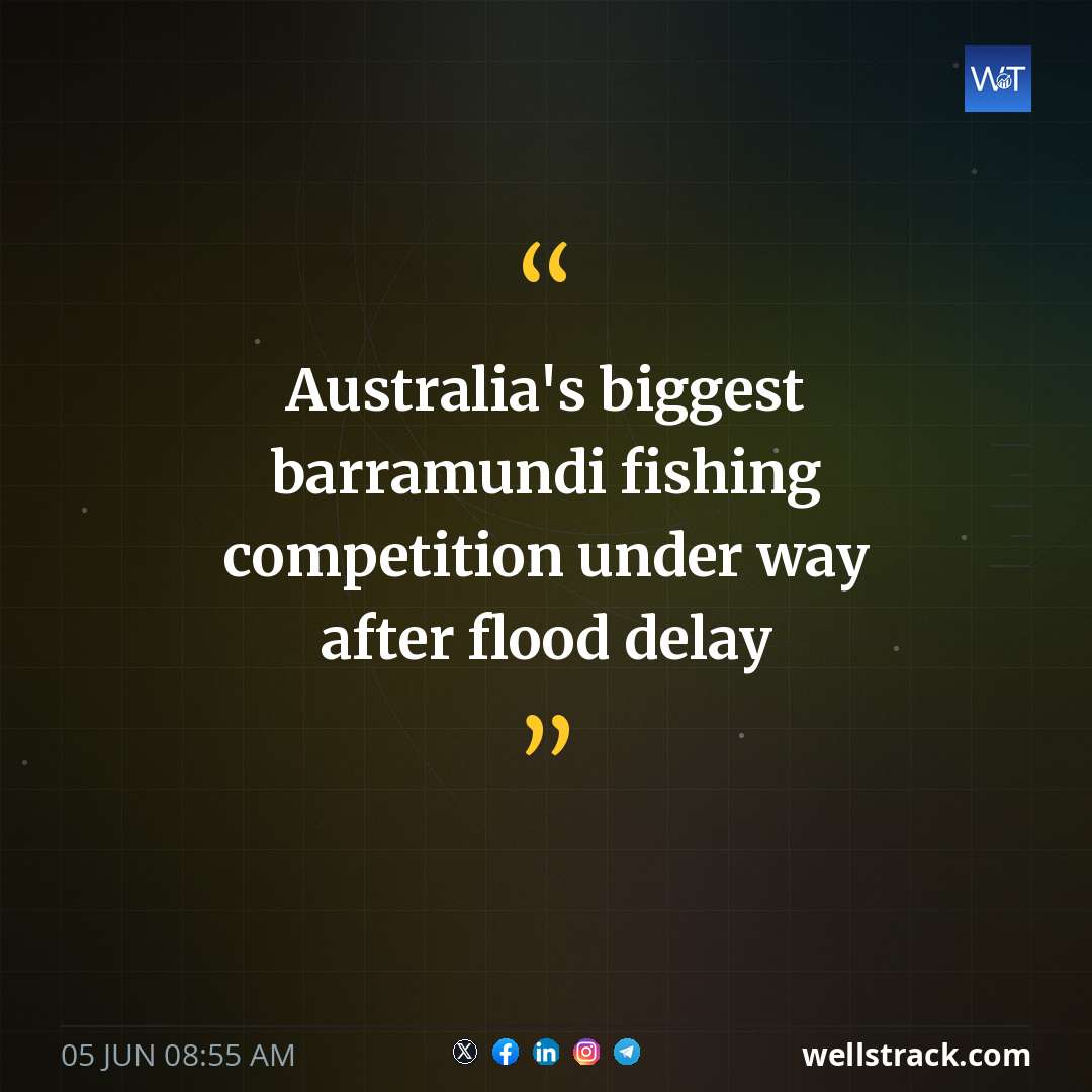 Australia's biggest barramundi fishing competition under way after flood delay