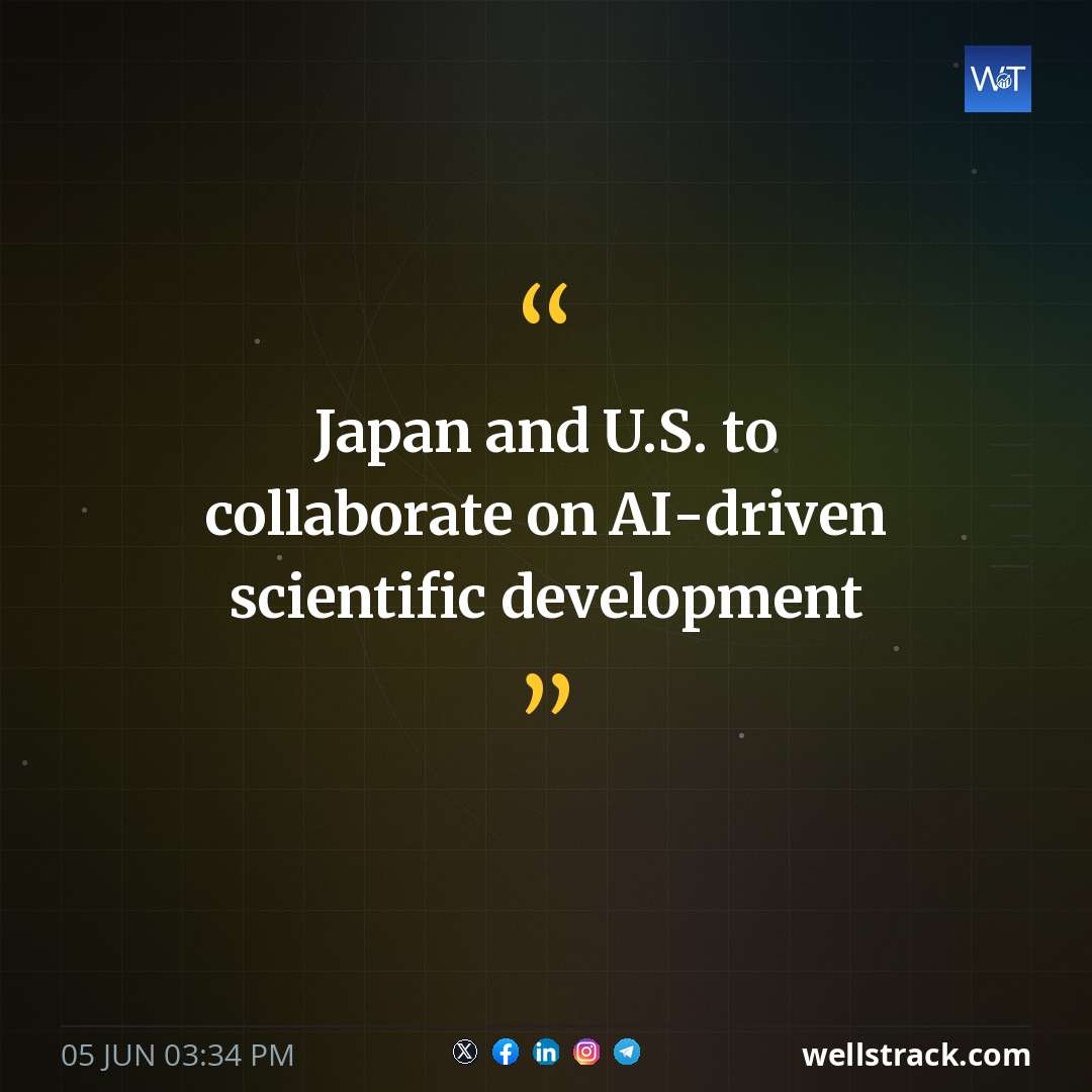 Japan and U.S. to collaborate on AI-driven scientific development