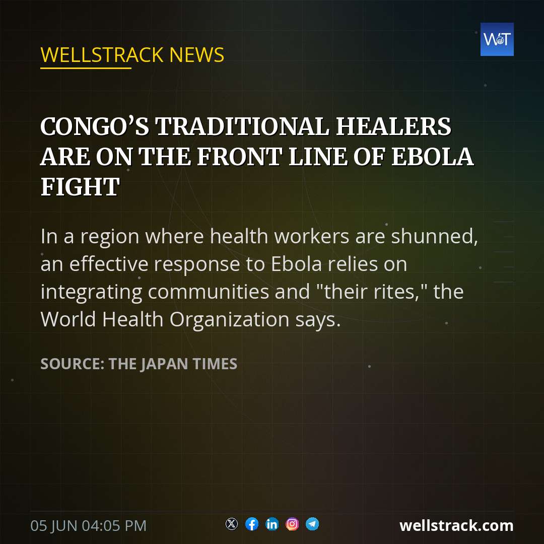 Congo’s traditional healers are on the front line of Ebola fight — WellsTrack