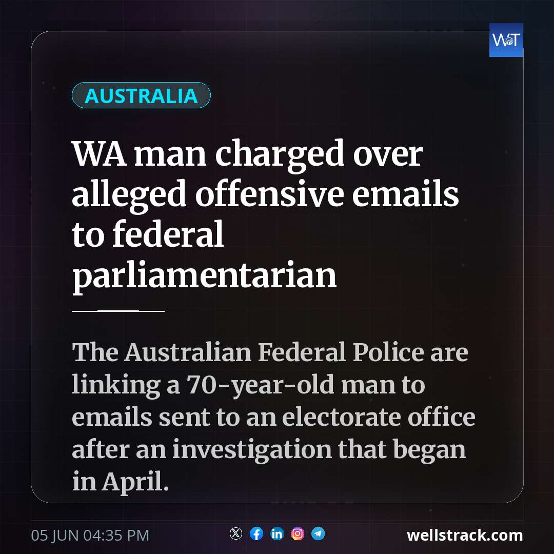 WA man charged over alleged offensive emails to federal parliamentarian