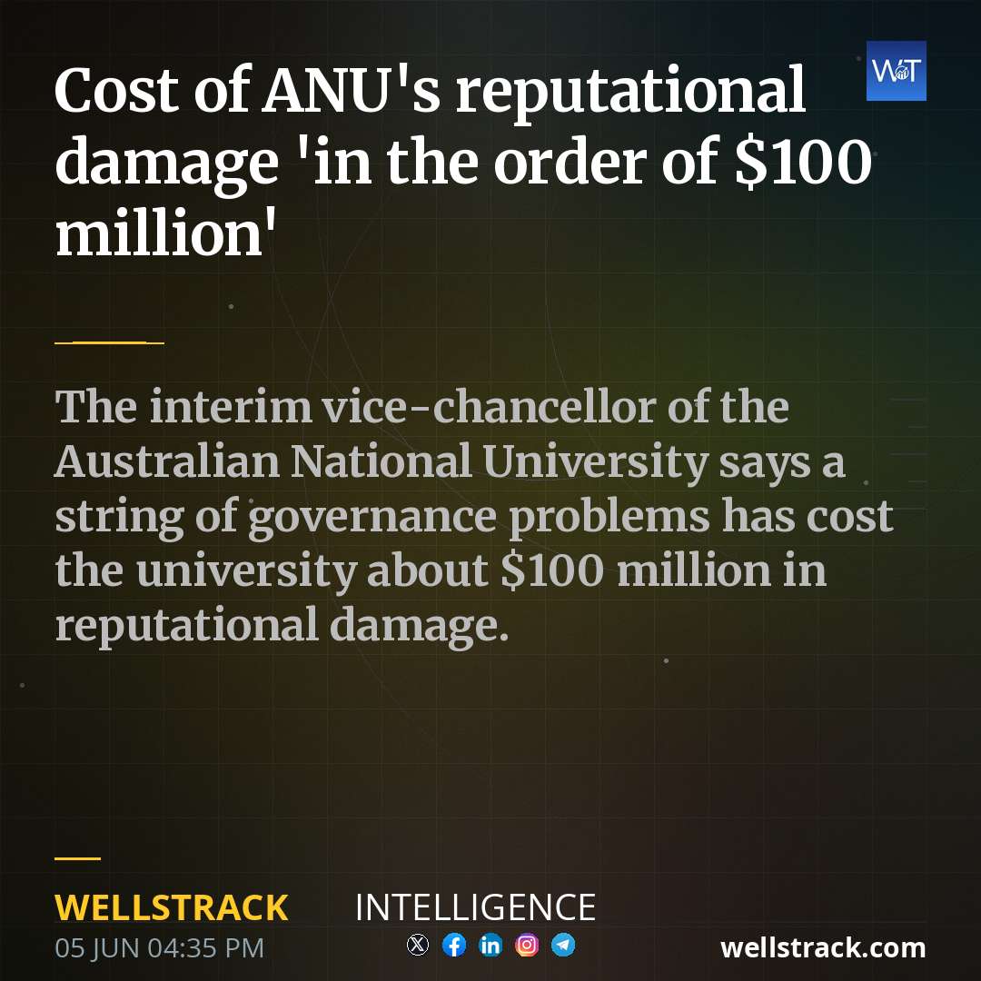 Cost of ANU's reputational damage 'in the order of $100 million'