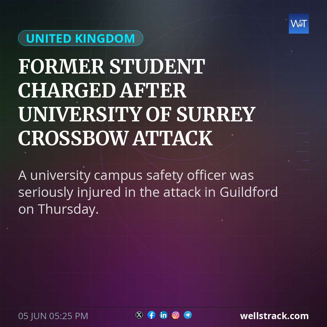 Former student charged after University of Surrey crossbow attack
