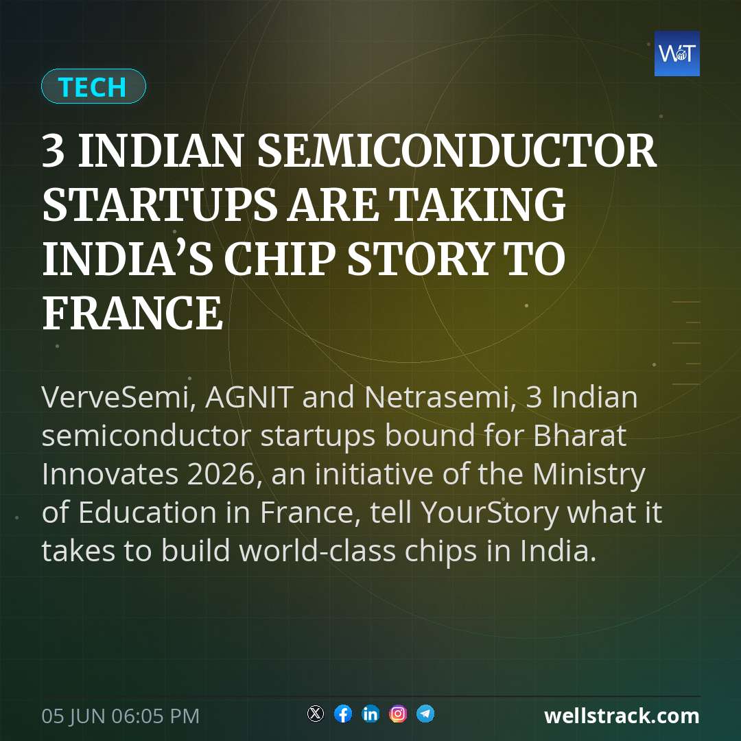3 Indian semiconductor startups are taking India’s chip story to France