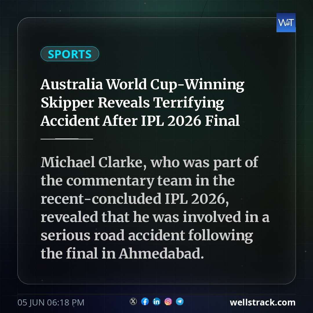 Australia World Cup-Winning Skipper Reveals Terrifying Accident After IPL 2026 Final