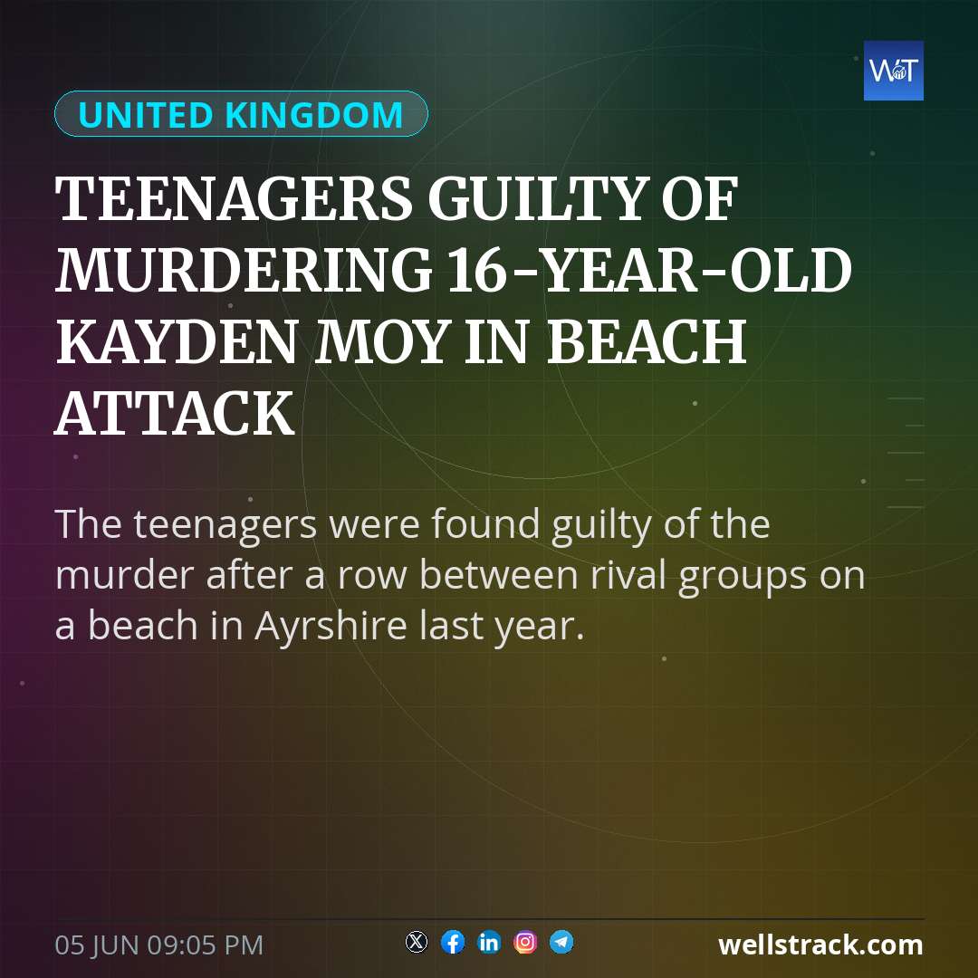 Teenagers guilty of murdering 16-year-old Kayden Moy in beach attack