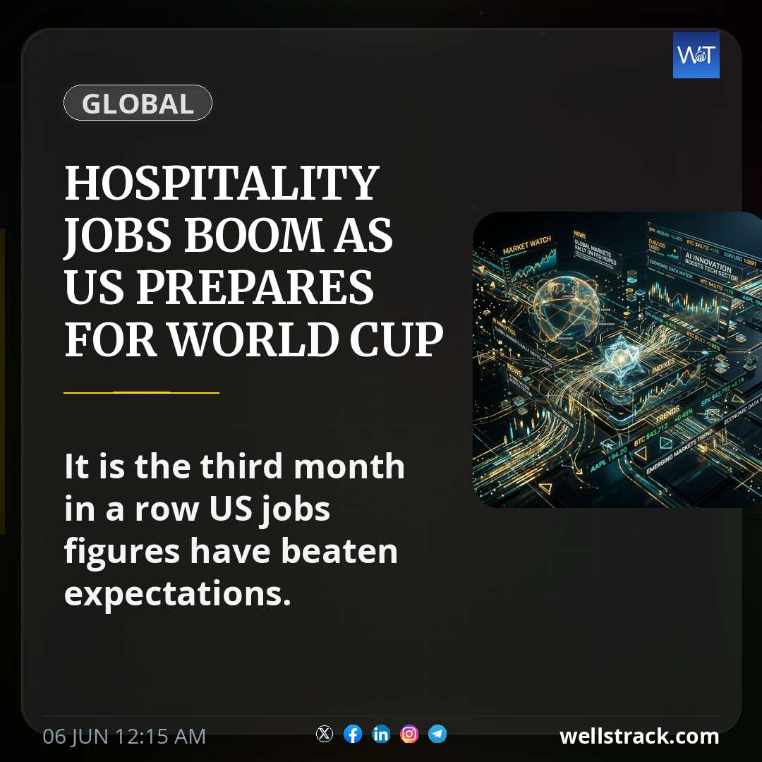 Hospitality jobs boom as US prepares for World Cup