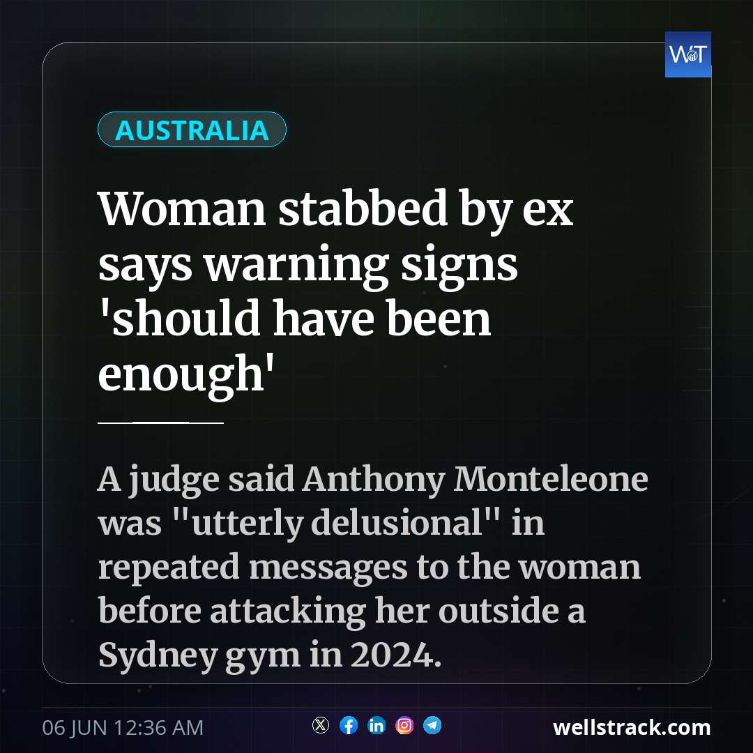 Woman stabbed by ex says warning signs 'should have been enough' — WellsTrack