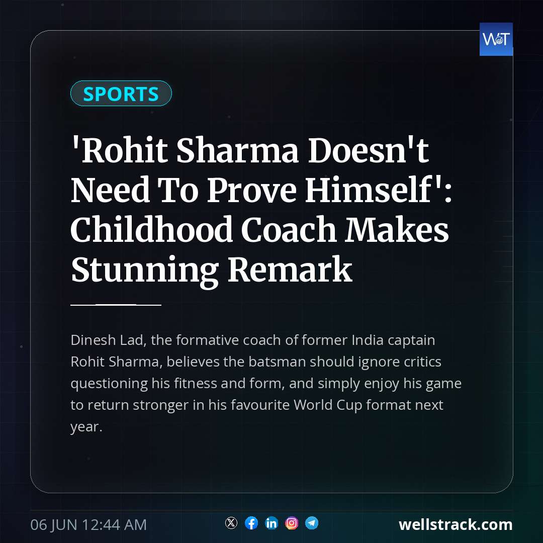 'Rohit Sharma Doesn't Need To Prove Himself': Childhood Coach Makes Stunning Remark