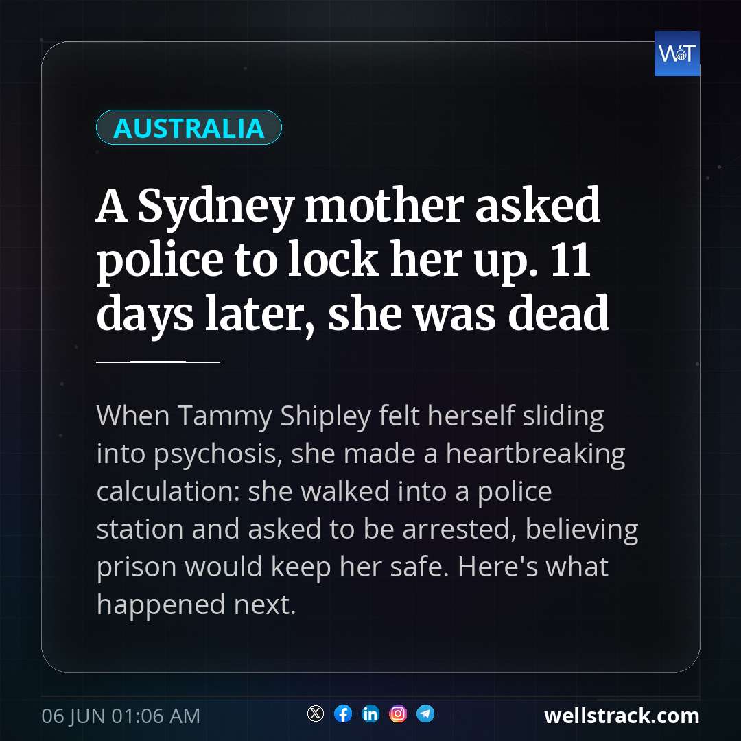 A Sydney mother asked police to lock her up. 11 days later, she was dead