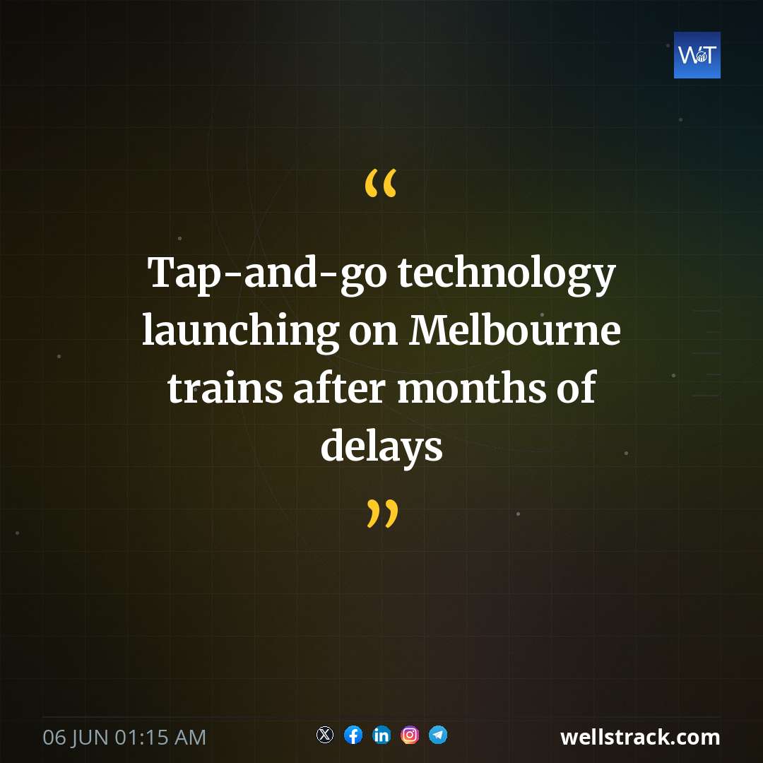 Tap-and-go technology launching on Melbourne trains after months of delays