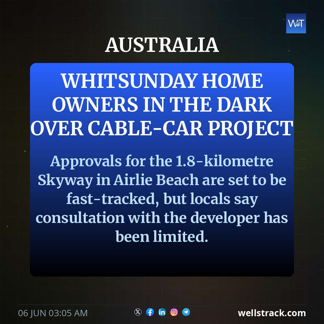 Whitsunday home owners in the dark over cable-car project