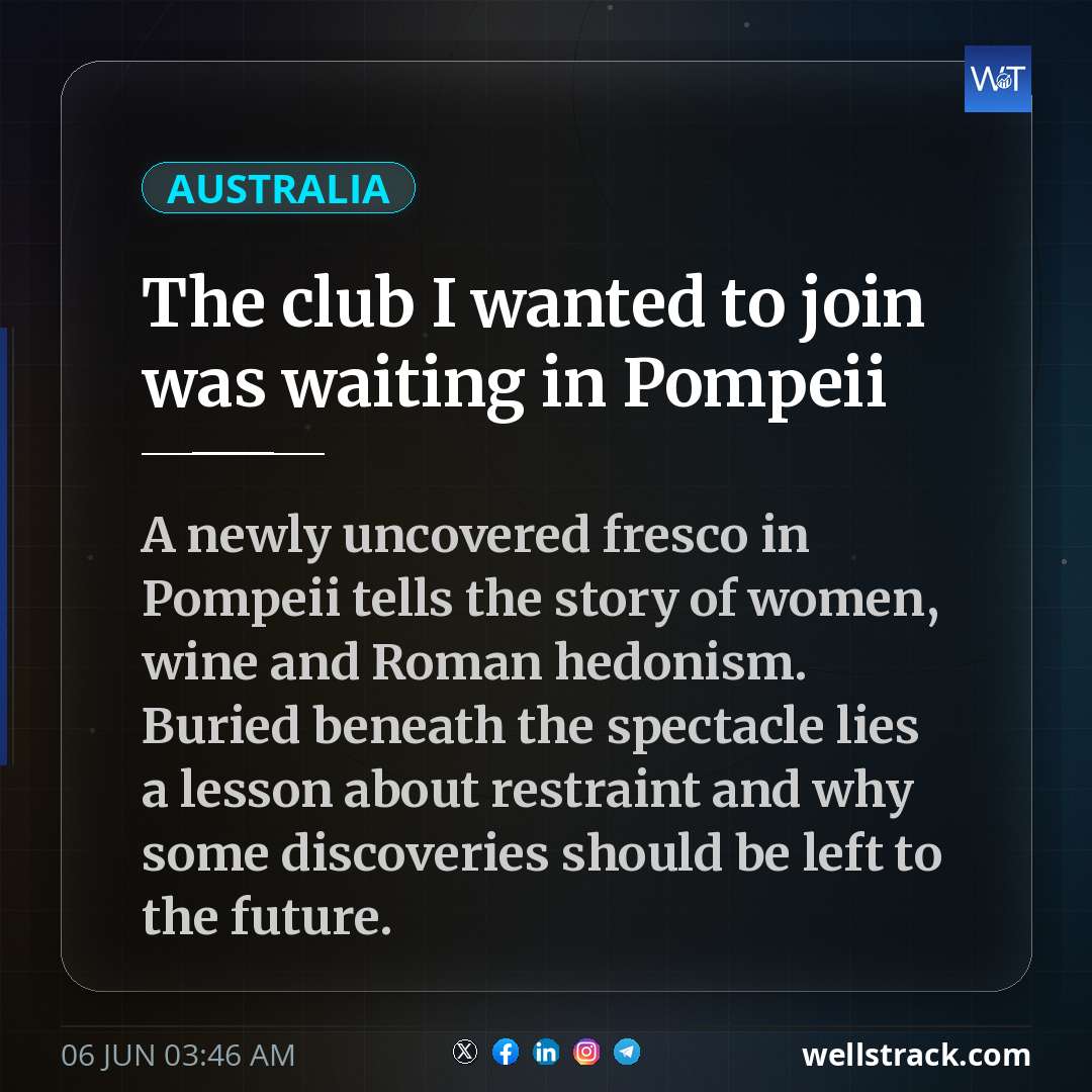 The club I wanted to join was waiting in Pompeii