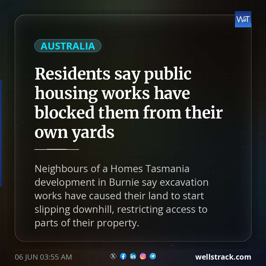 Residents say public housing works have blocked them from their own yards