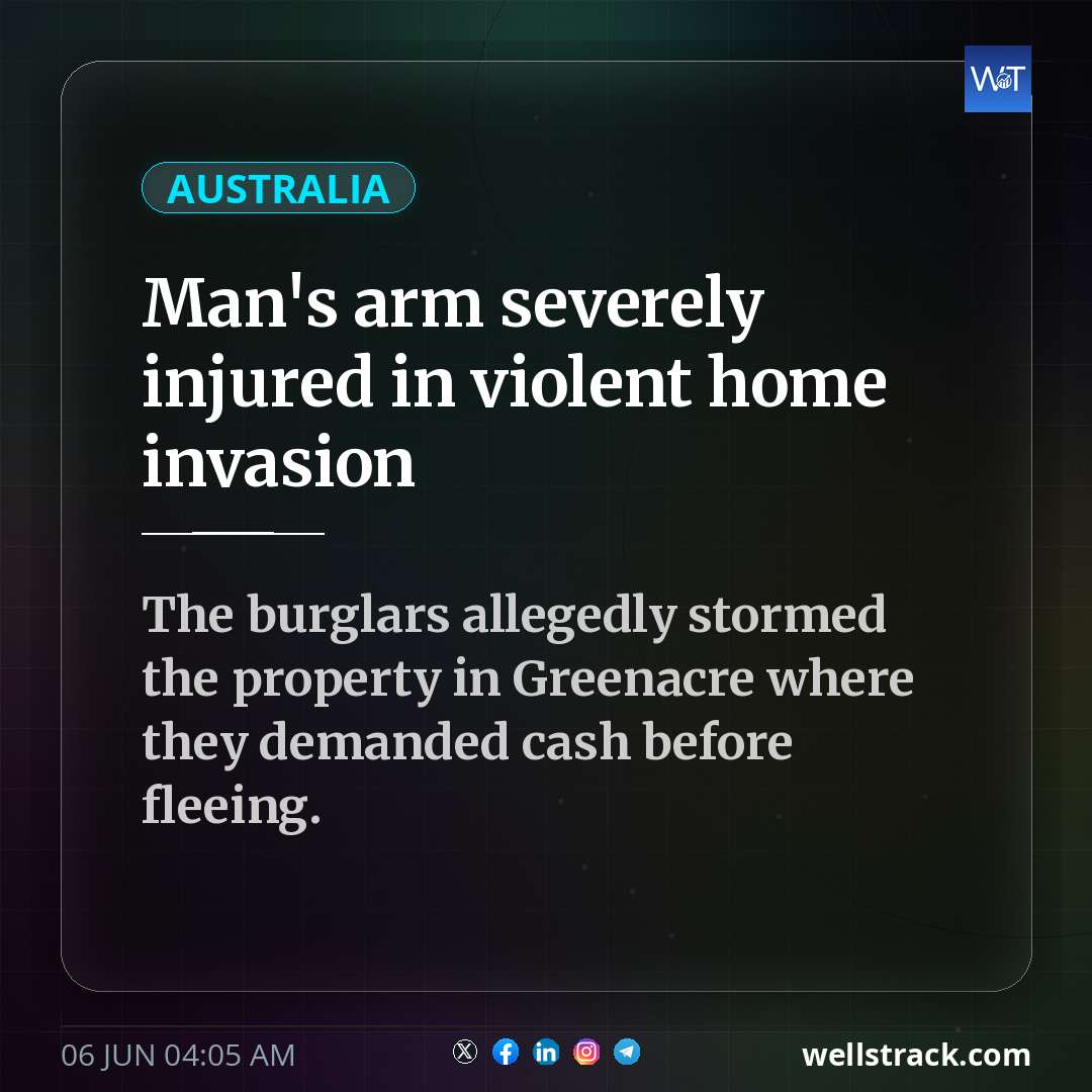 Man's arm severely injured in violent home invasion