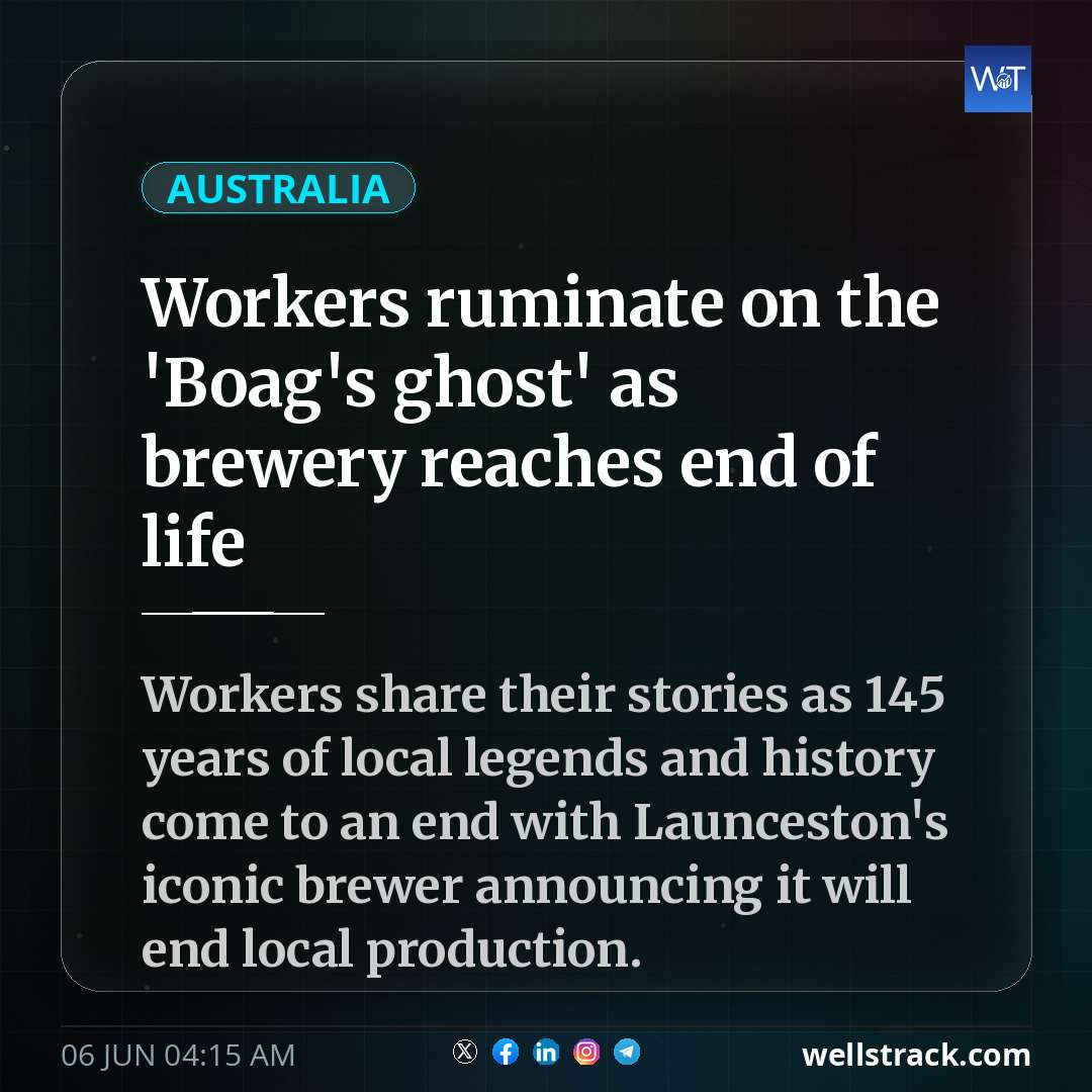 Workers ruminate on the 'Boag's ghost' as brewery reaches end of life