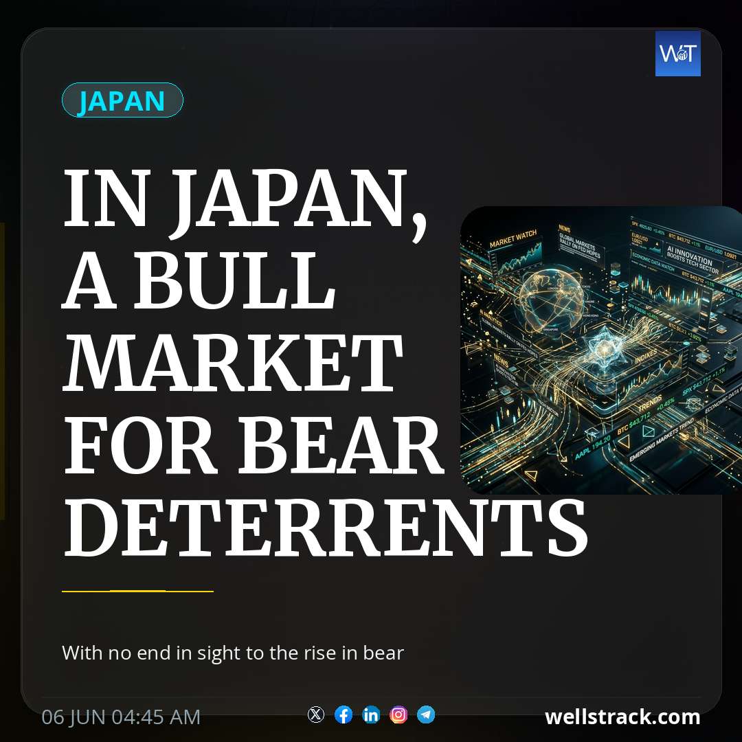 In Japan, a bull market for bear deterrents
