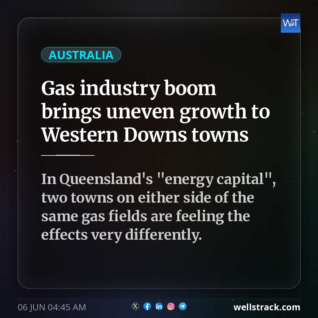 Gas industry boom brings uneven growth to Western Downs towns
