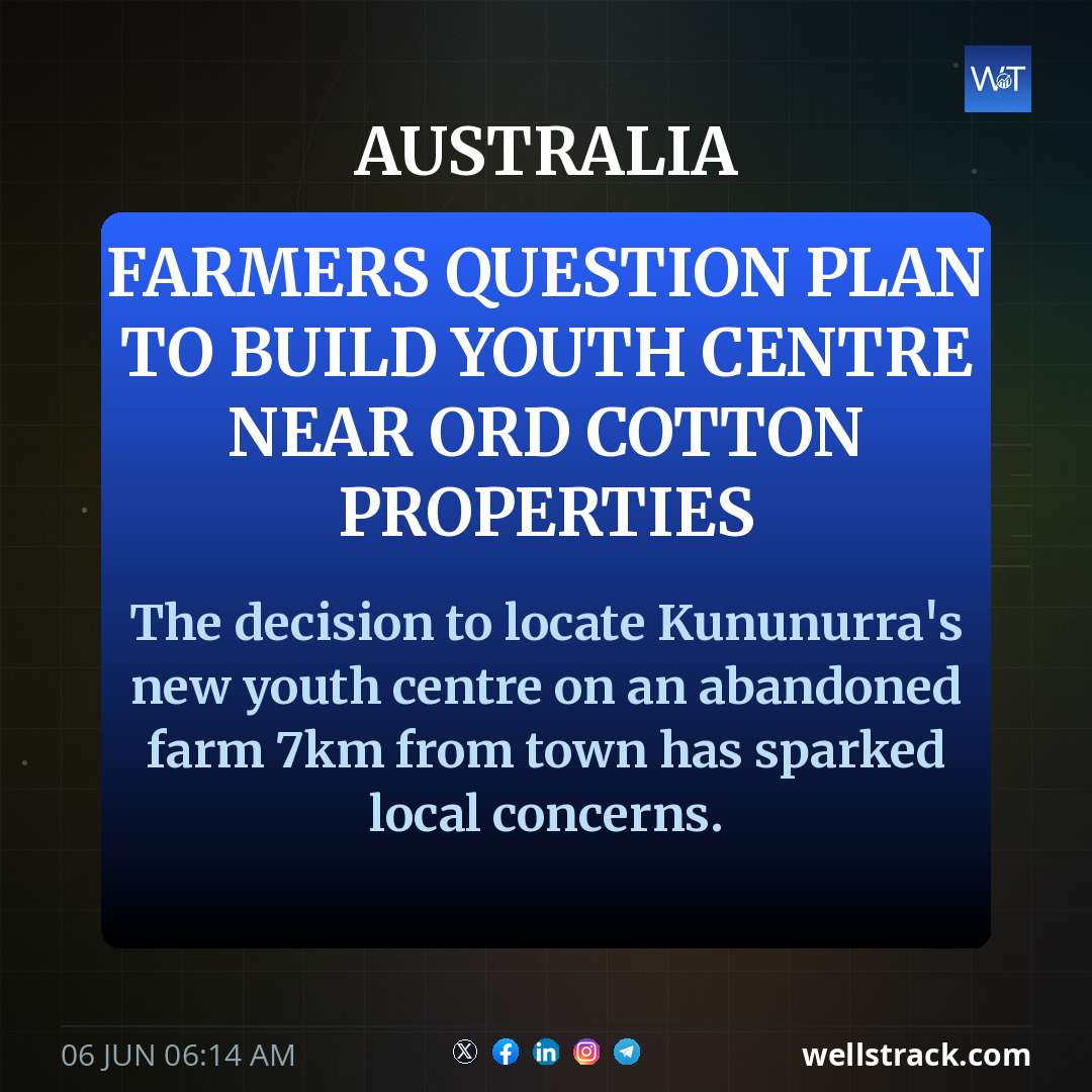 Farmers question plan to build youth centre near Ord cotton properties