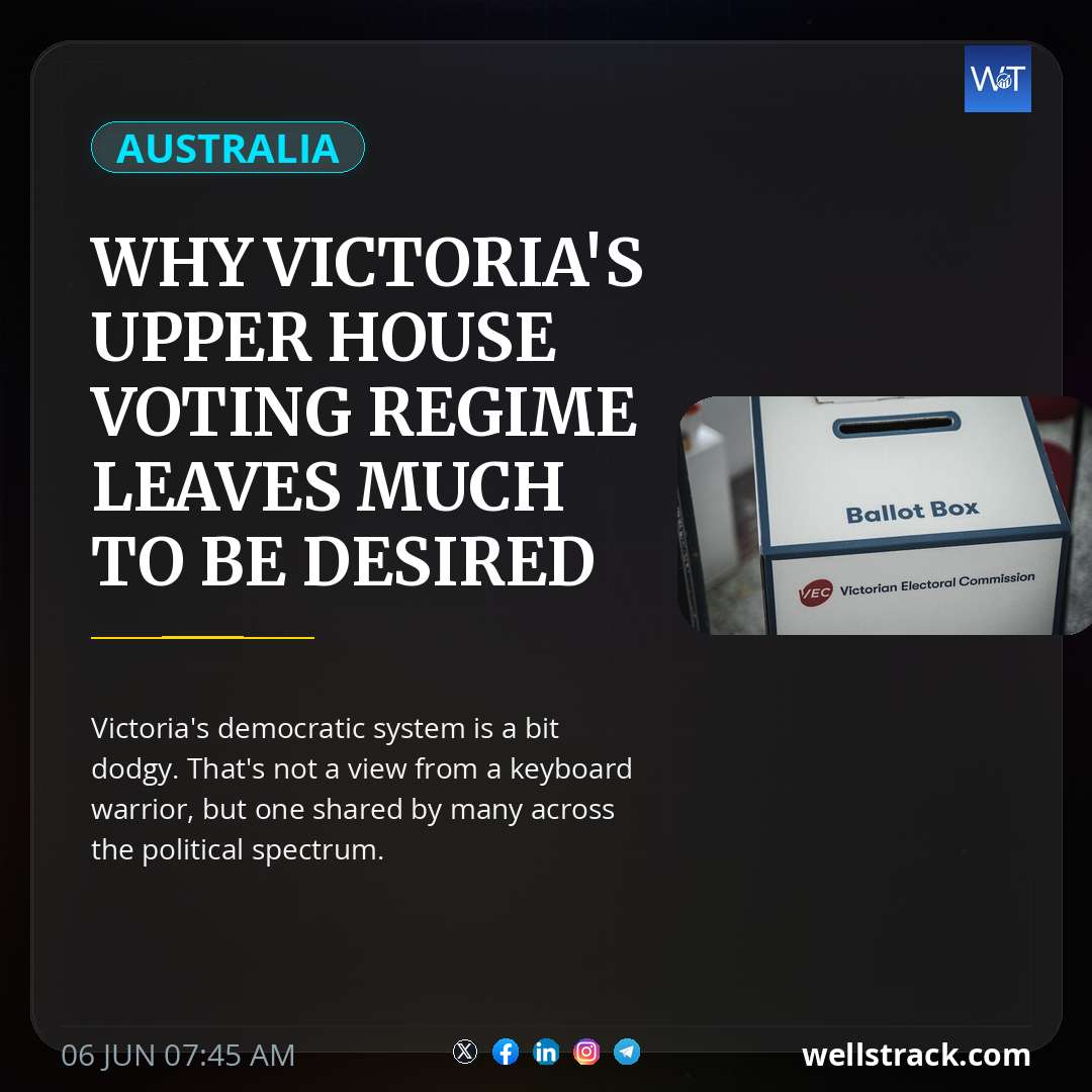 Why Victoria's upper house voting regime leaves much to be desired