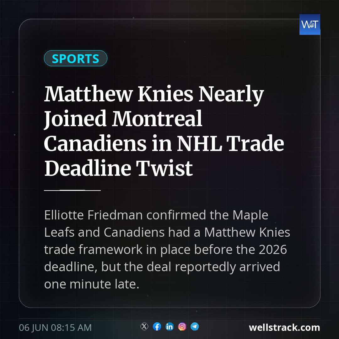Matthew Knies Nearly Joined Montreal Canadiens in NHL Trade Deadline Twist