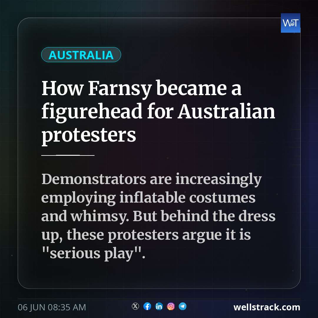 How Farnsy became a figurehead for Australian protesters