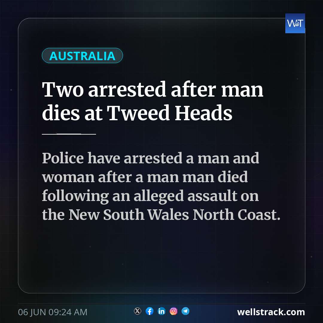 Two arrested after man dies at Tweed Heads