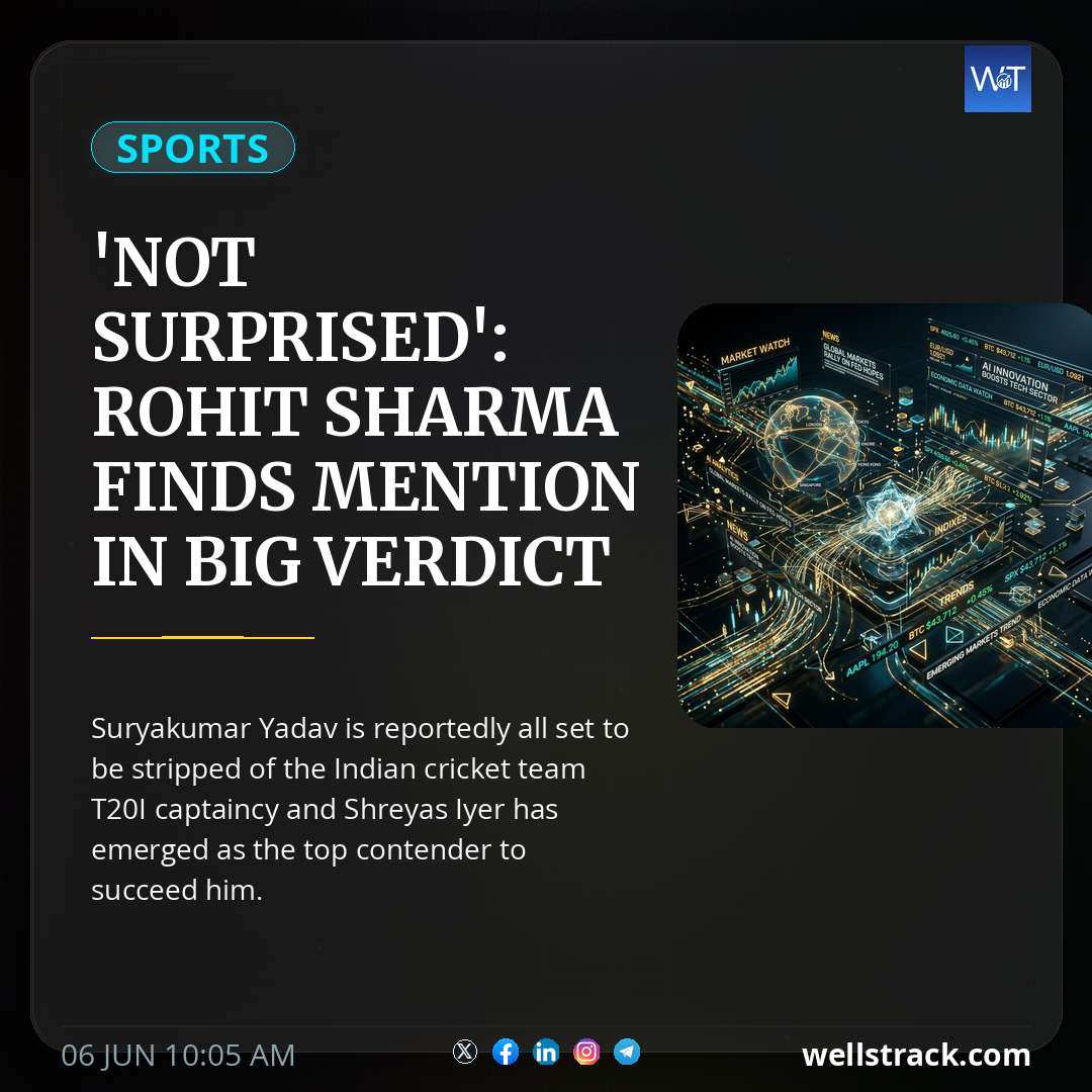 'Not Surprised': Rohit Sharma Finds Mention In Big Verdict On Suryakumar Yadav's T20I Captaincy Sack