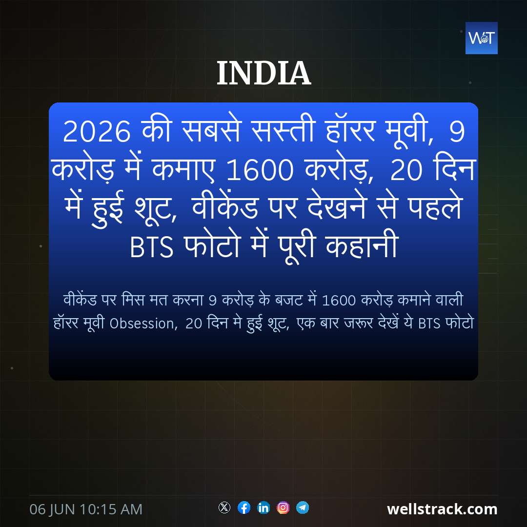 2026 की सबसे सस्ती हॉरर मूवी, 9 करोड़ में कमाए 1600 करोड़, 20 दिन में हुई शूट, वीकेंड पर देखने से पहले BTS फोटो में पूरी कहानी