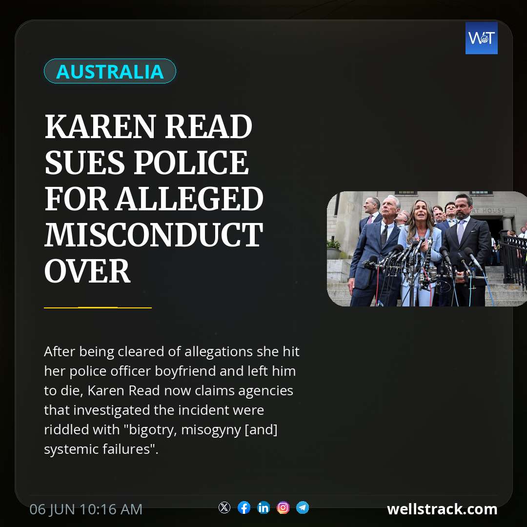 Karen Read sues police for alleged misconduct over boyfriend's death