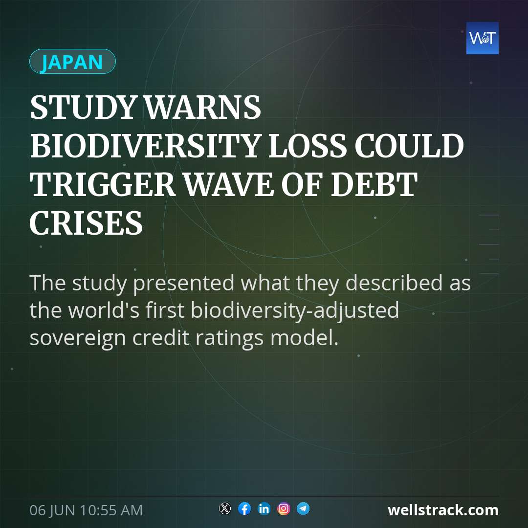 Study warns biodiversity loss could trigger wave of debt crises